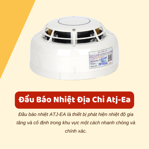 Đầu Báo Nhiệt Địa Chỉ ATJ-EA